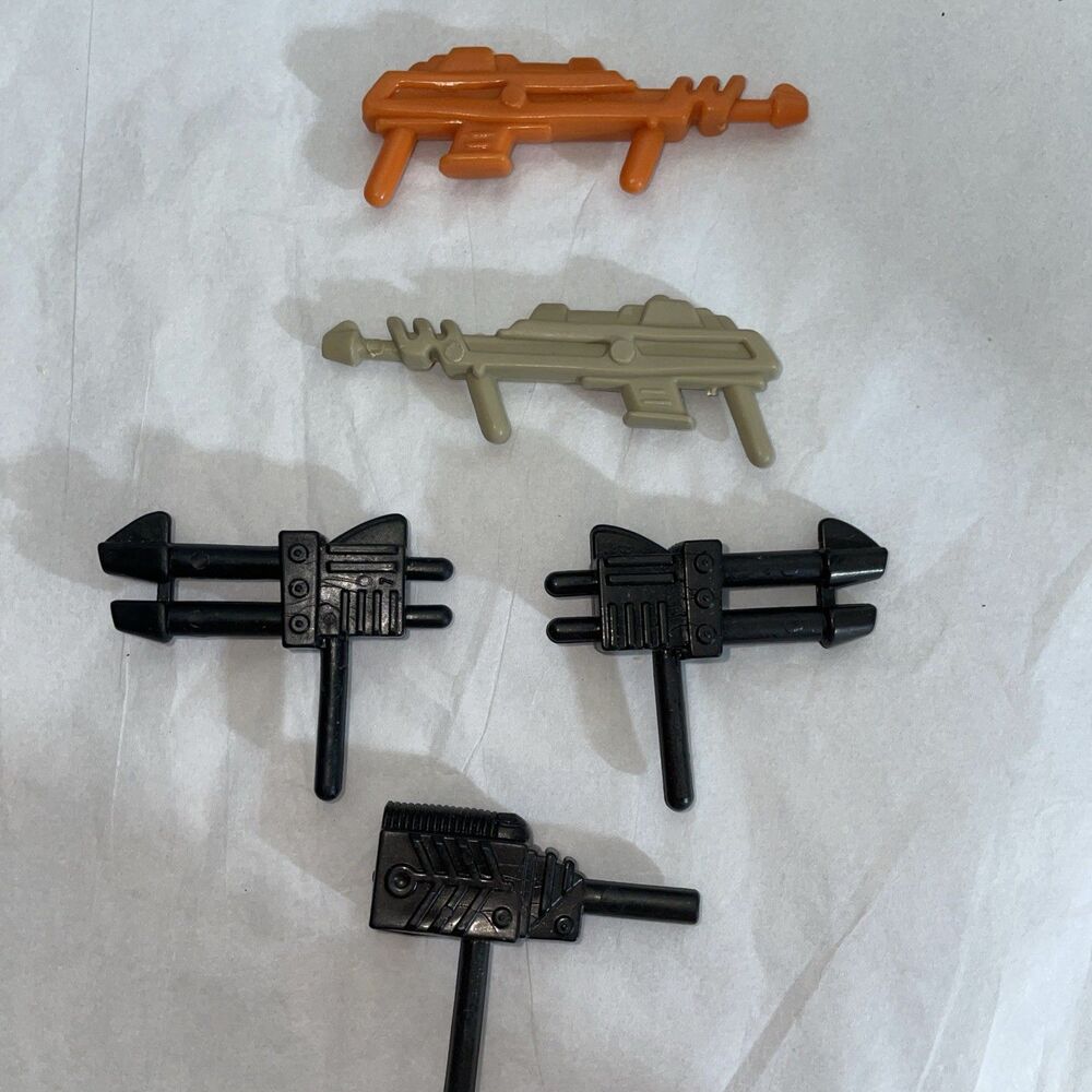 Vintage Masters of the Universe Weapons Guns Accessories Lot Of 5 EUC